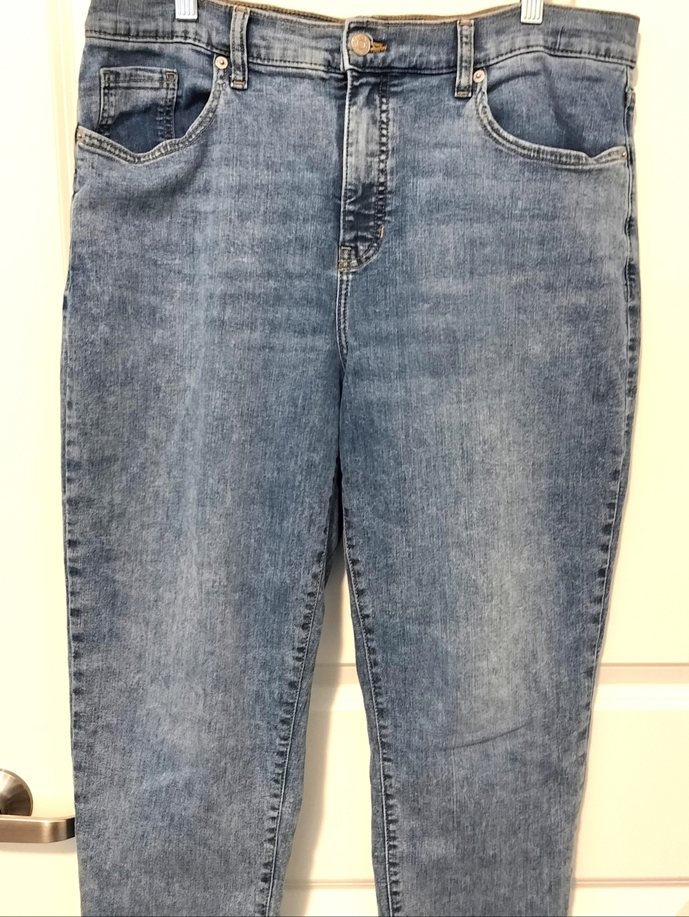 Banana Republic Women's 32/14 High-Rise Light Blue Wash Jeans